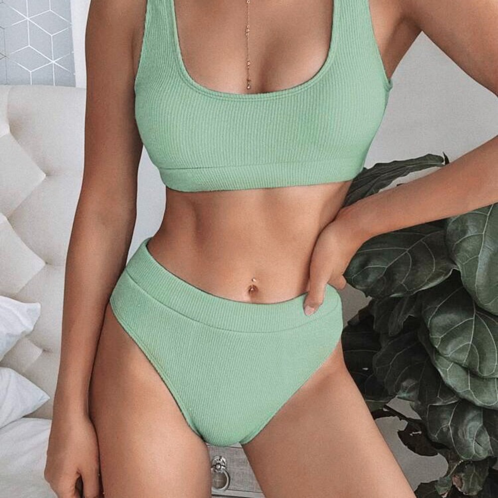 Mint Green SHEIN Bikini